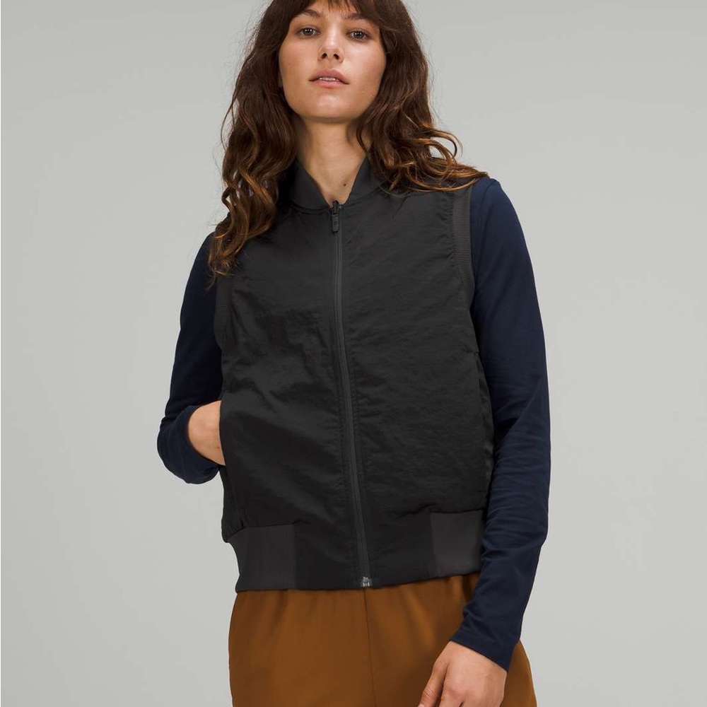 Lululemon Non Stop Bomber Vest